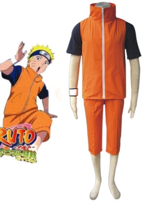 Naruto Shippuden Uzumaki Naruto Cosplay Costume